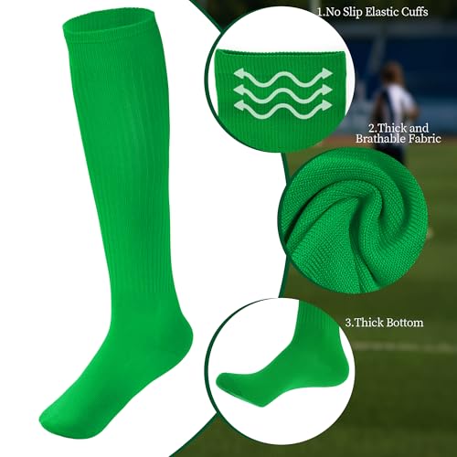 Dxhycc Baseball Socks and Belt Combo Set Adjustable Softball Baseball Socks and Elastic Waist Belt for Youth Adult