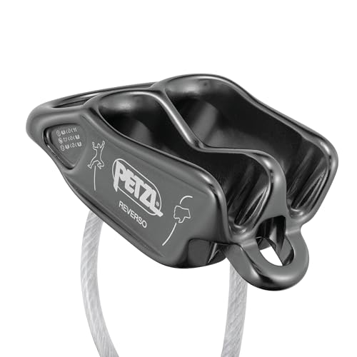 Petzl Reverso Multi-Purpose Belay Rappel Device - One Size Gray