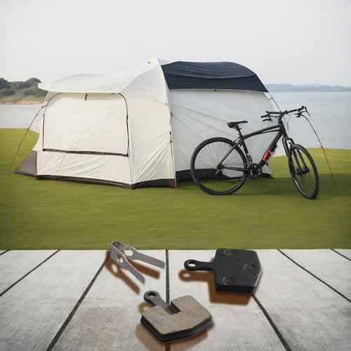 Disc Brake Pads Set Compound Sintered Metal High Performance for Mountain Road Urban Bike Heat Dissipation Noise Reduction