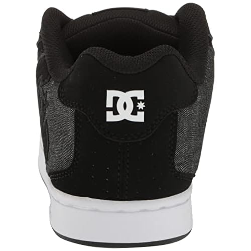 DC Shoes Net- Black/Armor/Black- 8.5