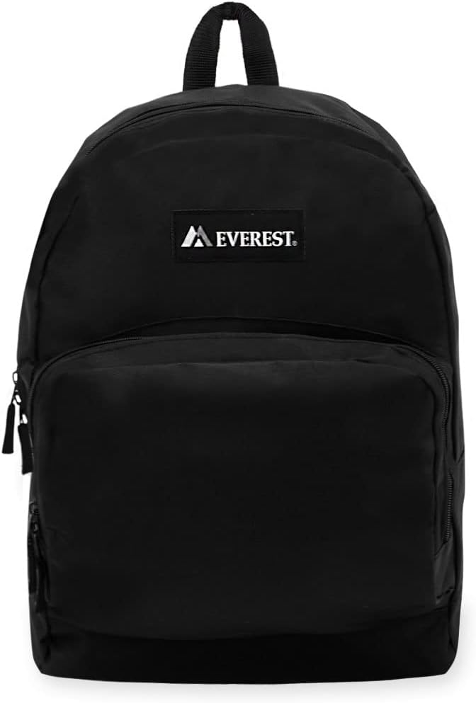 Everest Classic Backpack with Front Organizer, Turquoise, One Size