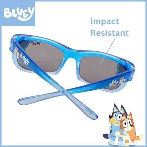 ARKAID Bluey Sunglasses for Kids | UV 400 Protection | One Size Fits Most Kids | Bluey or Bingo Style