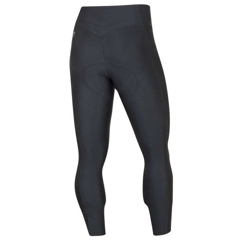 PEARL IZUMI Women's Sugar 21" Cropped Cycling Tights, Wide Waistband & Two Side Cargo Pockets, Reflective Fabric Black