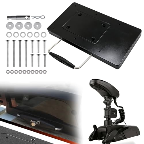 Black Quick Release Mounting Bracket for Minn Kota Trolling Motors