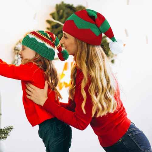 Century Star Christmas Hat Santa Hat Unisex Velvet Holiday Hat Xmas Unisex Classic Santa Hat for New Year Party