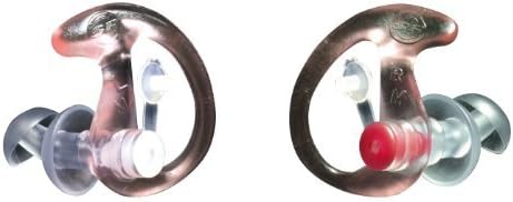 SureFire EP3 Sonic Defenders Filtered Earplugs, Double Flanged Design, Reusable