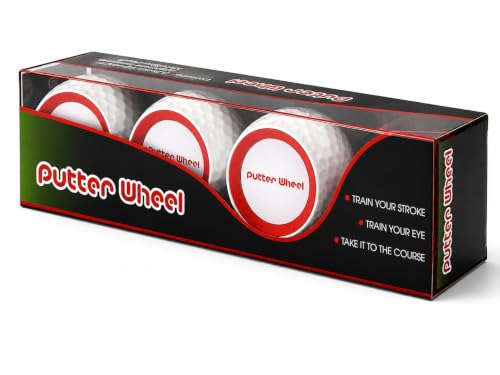 Golf Putting Training Aid Set with Alignment Lines and Feedback System