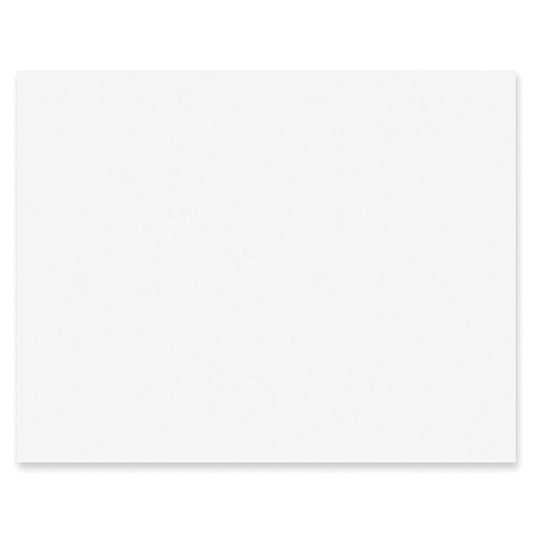 Pacon® Peacock® Railroad Board, 22" x 28", 4-Ply, White, Carton Of 100 Sheets