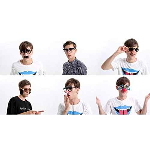 Ocean Line Halloween Glasses - 6 Pairs Fun Halloween Costume Party Favors