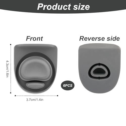 6 Pack Replacement Silicone Stopper for Owala FreeSip Water Bottles