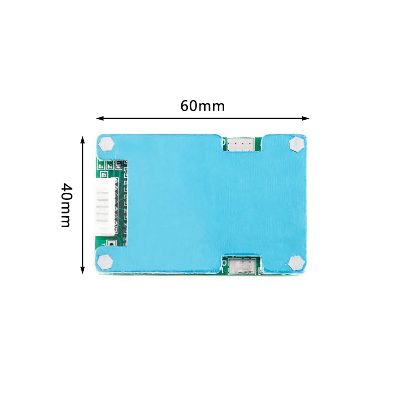 JESSINIE 7S 29.4V 15A 18650 Li ion Lithium Battery Protection Board Module BMS PCB Board with Balanced Heat Sink for Li-ion Lithium Battery Cell