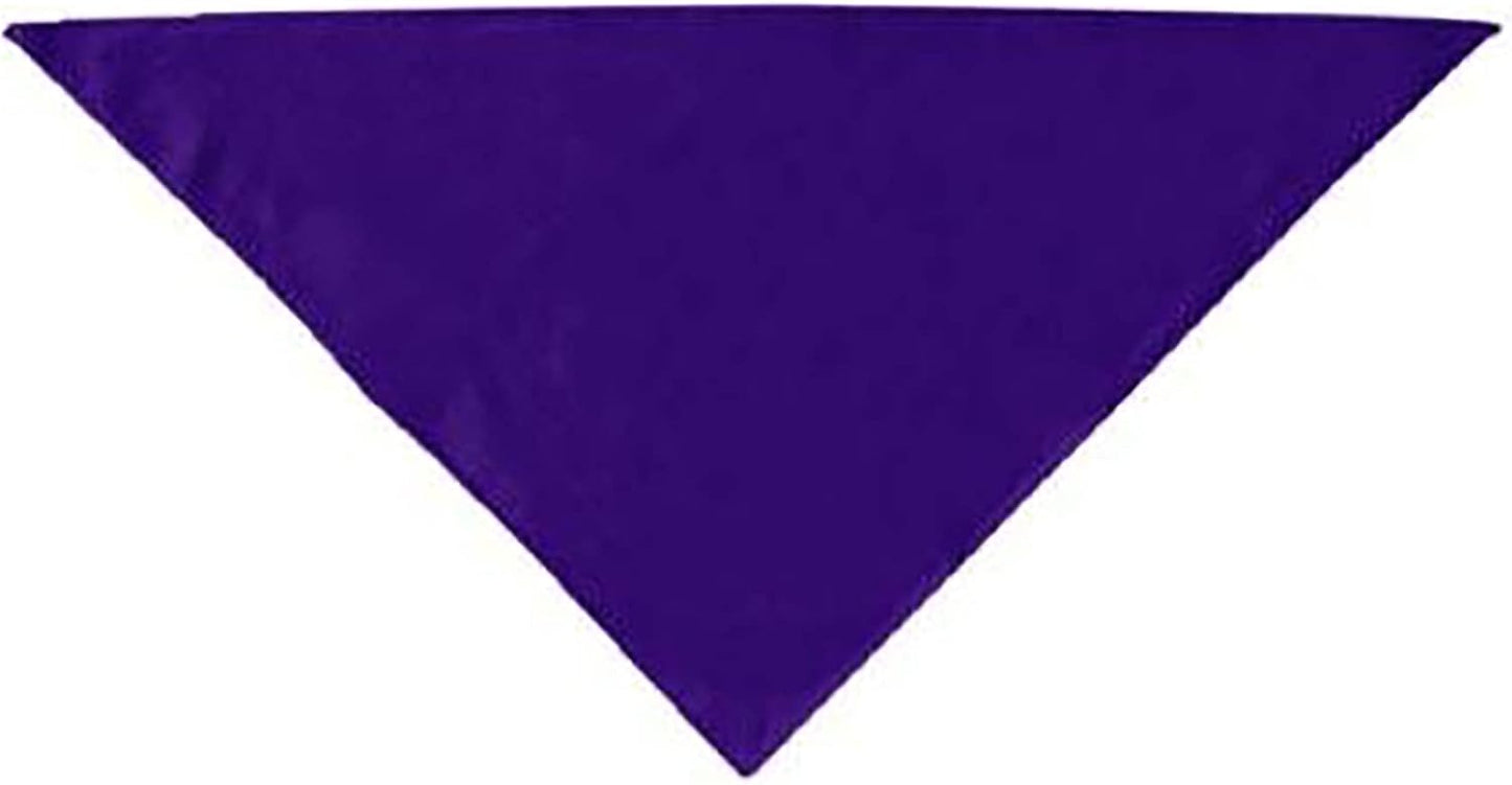 Mirage Pet Products Plain Bandana, Large, Cocoa