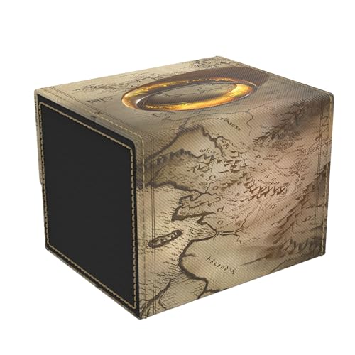 Hand-Drawn TCG Deck Box for Magic the Gathering & Lorecan Cards - The Ring Variation