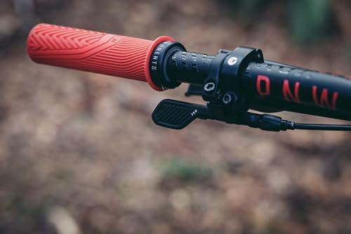 MTB Dropper Post Remote Lever Kit - 22.2mm Clamp, Jagwire Cable Included - 2x Front Shifter Compatible