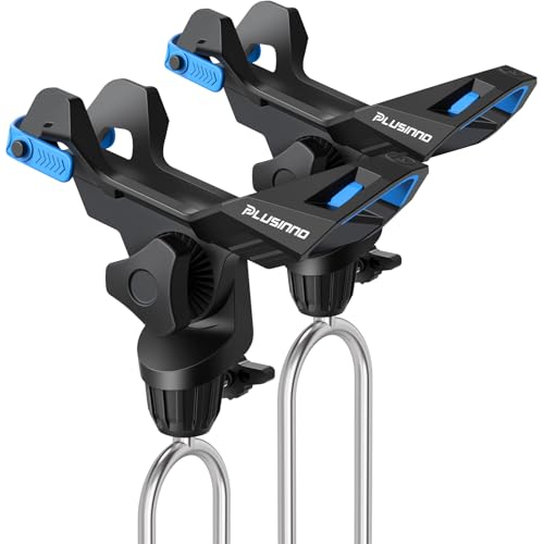 Ground Fishing Rod Holder 2 Pack - 360° Adjustable, Portable, Durable