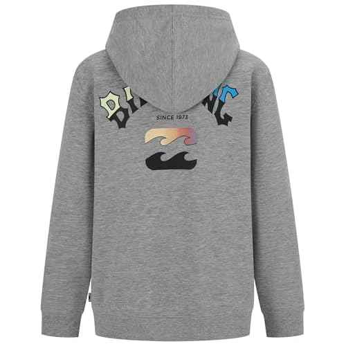 Billabong Boys' Full-Zip Fleece Sweatshirt, Soft & Comfortable Hoodie, Regular Fit