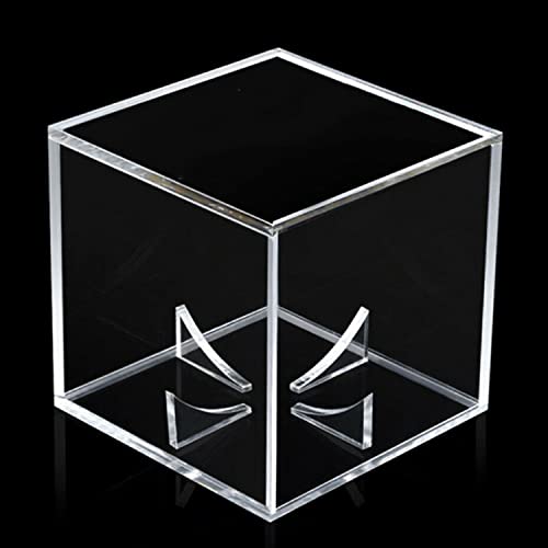 8 Pack Acrylic Baseball Display Case UV Protected Clear Cube with Stand - Variation of 8 PC