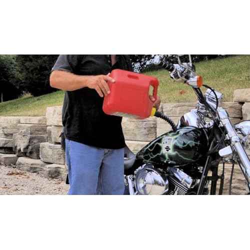 EZ-POUR HI-FLO Spout with Reducer Tip & Vent Kit (1 Pack) | Fits 1-5/8" Openings | Compatible With All EZ-POUR Adapters | Reducer Fits Older Vehicle Gas Tanks, Water Jug Or Gas Cans, | Replacement Spout Kit