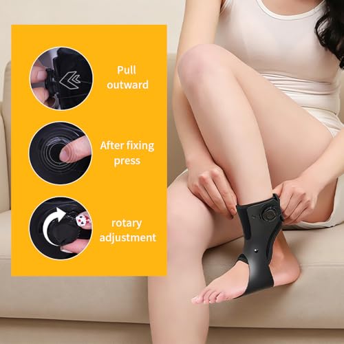 Laway Upgrade AFO Foot Drop Brace Right Large Support for Walking