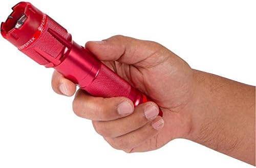 VIPERTEK VTS-T03 Aluminum Stun Gun for Self Defense Rechargeable with LED Flashlight
