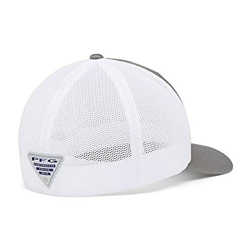 Columbia Women's PFG Logo Mesh Ball Cap-High Crown