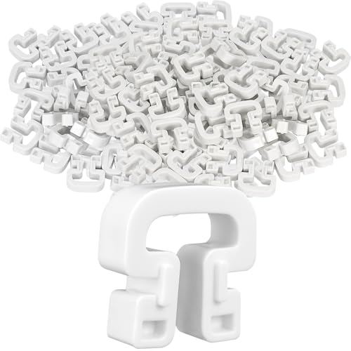 100 Soccer Net Clips Durable Nylon Goal Lock Fasteners for Soccer Goal Systems