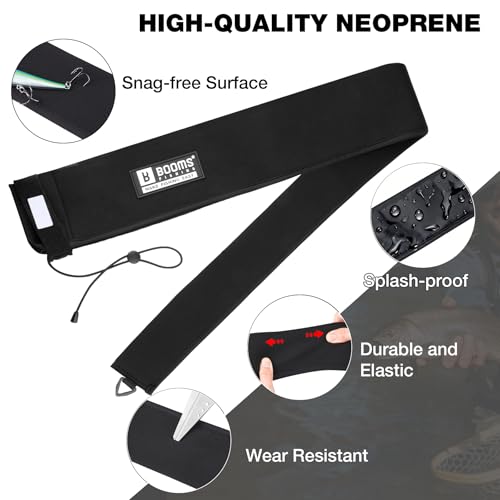 Neoprene Fishing Rod Sleeve for Casting, Trolling, Spinning Rods - 84 Inches - Variation of THIS Listing