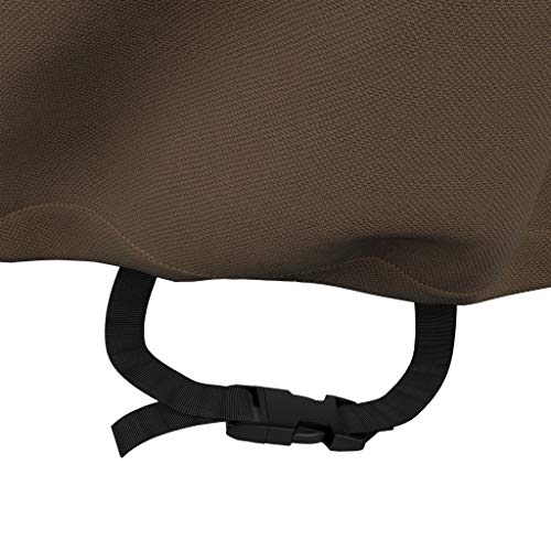 Outdoor Chair Covers Set of 2 Waterproof UV Resistant Deep Seat Furniture Protectors Beige