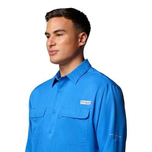 Columbia Mens PFG Backwater Long Sleeve Shirt