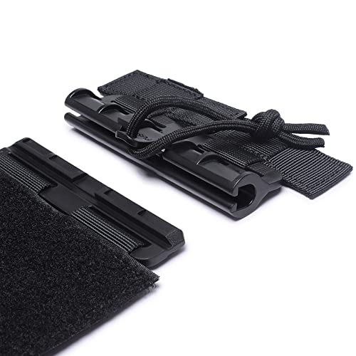 Black Quick Release Cummerbund Kit for Plate Carriers MOLLE Compatible