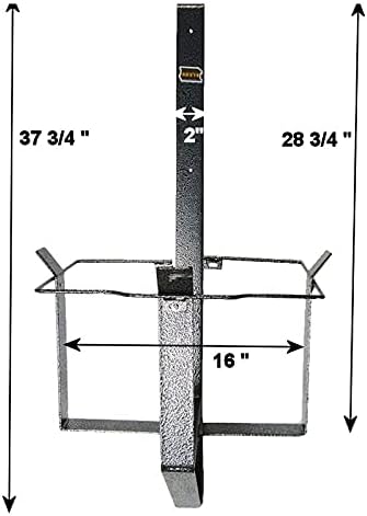 RACK'EM MFG 5 G Gas CAN&Cooler Rack