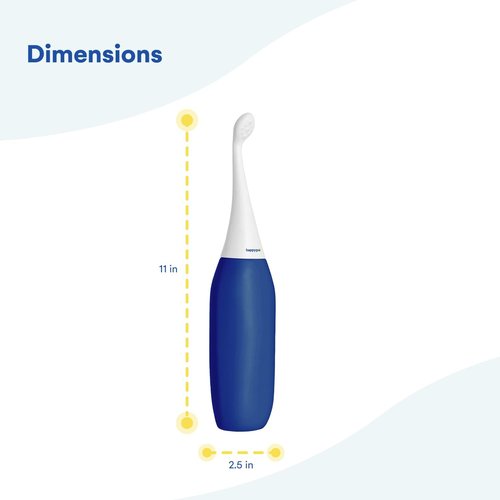 HappyPo The Original Portable Bidet - 300ml Peri Bottle for Moms, Women, and Anyone on The Go - Easy-Bidet 2.0 for Postpartum Care, Travel, Personal Hygiene - Poop Cleaning and Feminine Care (Mint)