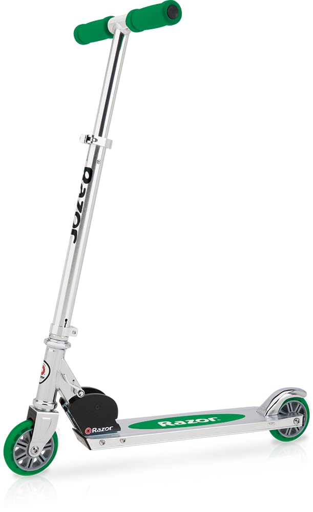Razor A Model Kick Scooter for Kids Ages 5+ - Lightweight, Foldable, Aluminum Frame, and Adjustable Handlebars