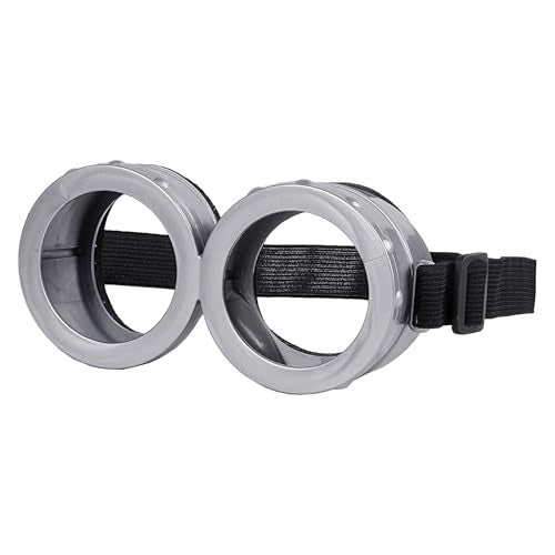 Halloween Costume Accessories for Adults Couples Adjustable Steampunk Cartoon Goggles for Halloween Cosplay Parties