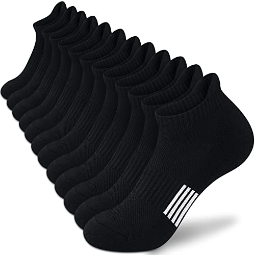 Women's Cushioned Ankle Socks 4-6 Pairs Athletic No Show Comfort