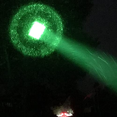 Green Hunting Flashlight Kit with Adjustable Beam & Mounts - Predator Light