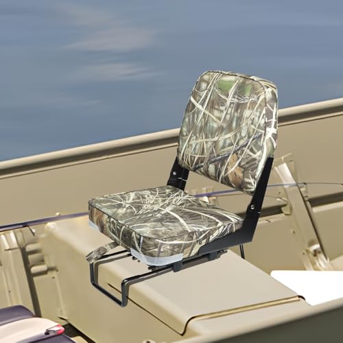 Boat Seat Mount Clamp On Base with Quick Release 360° Swivel