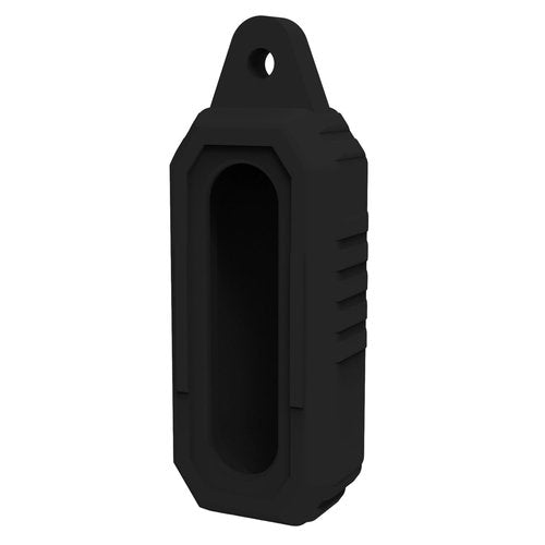 Chanvoo Silicone Case for Go-Tcha with Keychain Carabine (Black)