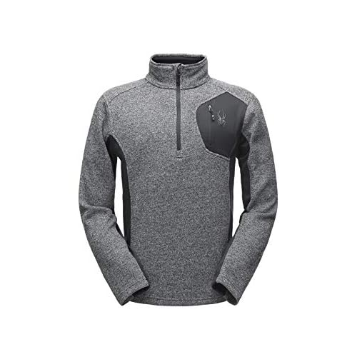 SPYDER Men¡¯s Bandit Half-Zip Stryke Fleece Pullover Jacket for Winter Sports