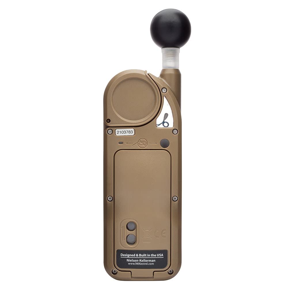 Kestrel 5400 Heat Stress Tracker Pro with Link, Compass and Vane Mount, Orange