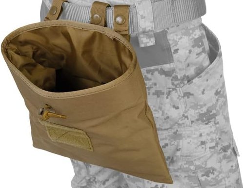 Lancer Tactical Durable Nylon 600D Foldable MOLLE Large Tactical Dump Pouch