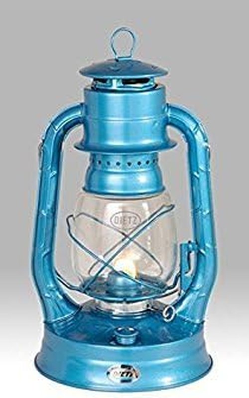 Dietz #8 Air Pilot Oil Burning Lantern (Black with Gold)