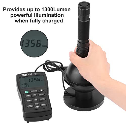 Black Feyachi FL22 Tactical 1200 Lumens LED Flashlight with M Lock Mount & Pressure Switch