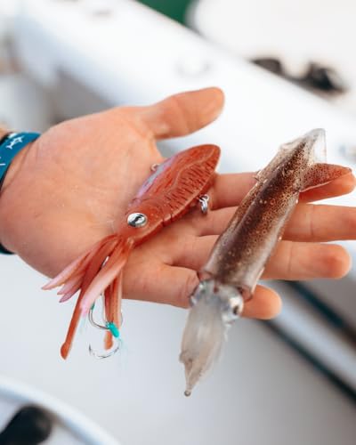 Saltwater Vibration Fishing Lure - Nomad Design Squidtrex Aqua Ghost 110mm 4 1/3" & 1 3/4oz