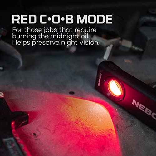 NEBO Slim+ 1200, Powerful and Rechargeable 1200 Lumen Pocket Light