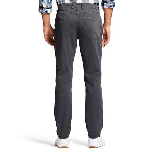 IZOD Men's Saltwater Stretch Twill 5 Pocket Straight Fit Chino Pant