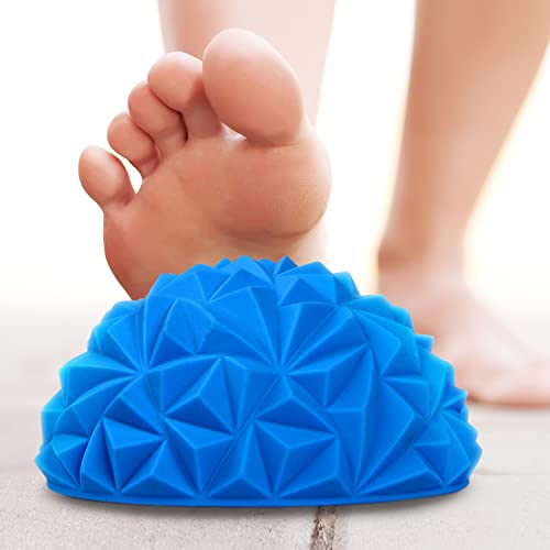 Yes4All Hedgehog Balance Pods for Exercise & Balance Training - Rocky Variation, Set of 9