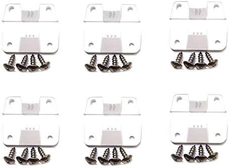 JSP Manufacturing New AFTERMARKET Coleman Replacement Cooler Hinges + Stainless Screws (2)