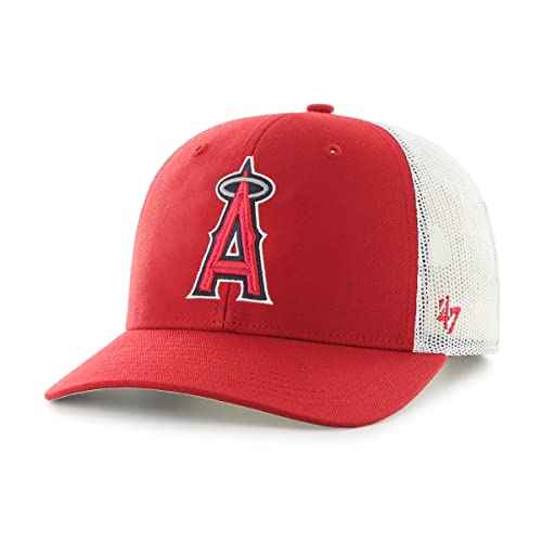Dodge Trucker Hat, Vintage Logo Adjustable Snapback Baseball Cap with Curved Brim, Black, One Size