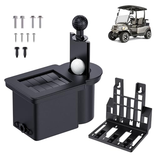 Golf Ball and Club Washer Kit for Club Car Precedent Onward Tempo Electric Gas Carts